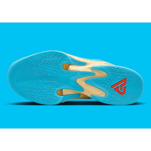 Nike Zoom Freak 4 Letter Bros Men's Basketball Shoes Pale Vanilla FB9503-200 - Picture 8 of 8